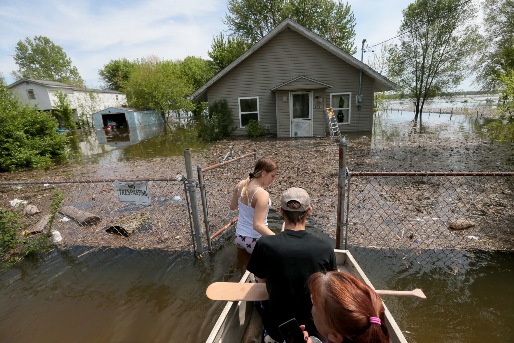 Flooding in Winfield and Foley
